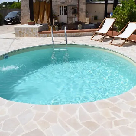 Trulli Annina Con Piscina Nyaraló Locorotondo
